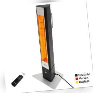 B-Ware VASNER HeatTower Standheizstrahler Terrasse Heizstrahler Infrarot Schwarz