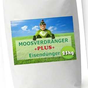 Eisendünger Moosverdränger 25 kg Rasen Rasendünger Moosvernichter