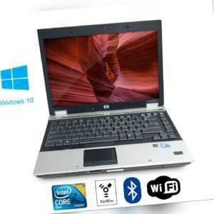 HP EliteBook 6930p 14.1'' C2D P8600 4GB 320GB FireWire Win7 oder Win10 BLUETOOTH