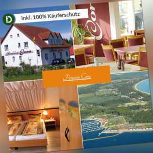 8 Tage Kurzurlaub in Boltenhagen an der Ostsee in der Pension Cora mit Frühstück