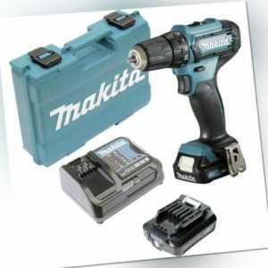 Makita Akku Bohrschrauber DF333DSAE Akkuschrauber 12V + 2 x 2 Ah & Ladegerät