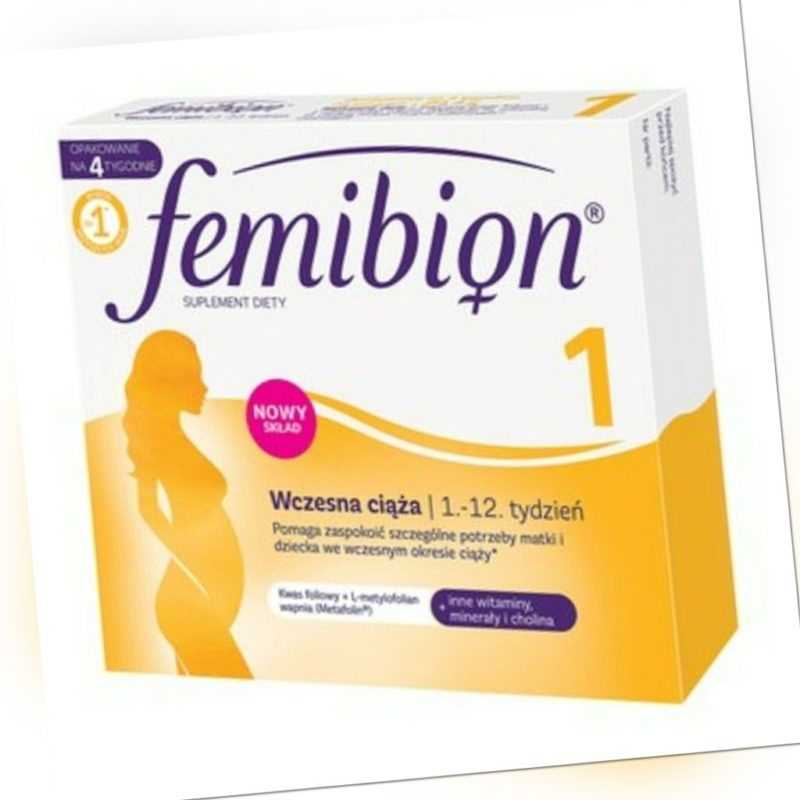 Femibion 1 Frühschwangerschaft 28, 56, 84 Tabl. Folsäure I Vitamine