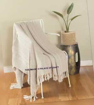 Hand Unmittelbar Bevorstand Weiche Baumwolle Warm Decke Sofa