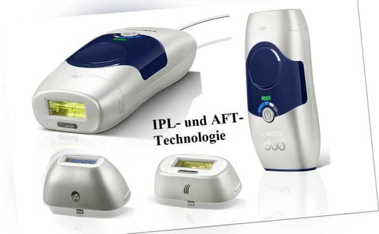 Homedics IPL Laser Haarentfernungsgerät Epilierer Haarentferner +Hautverjüngung