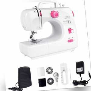 Multifunktion Nähmaschine mit 16 Stichprogrammen Elektrische Nähmaschine+Zubehör