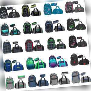 Schulrucksack 3 T Set Mädchen Jungen Elephant Signature Sporttache Mäppchen rsmb