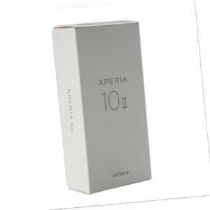 Sony Xperia 10 II 128GB Dual-SIM schwarz Samartphone ohne Vertrag...