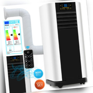 Mobile Klimaanlage EEK A 4in1-Gerät Klimagerät Klima 9000BTU R290 2,6kW