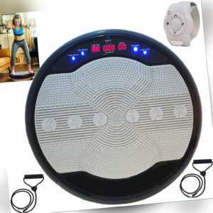 Fitness Vibrationsplatte Slim Vibrationstrainer Trainingsgerät Heimtrainer LED