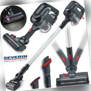 Severin 2in1 22,2 V Li-Ion Akku Bodenstaubsauger Hand Stiel Sauger kabellos HEPA