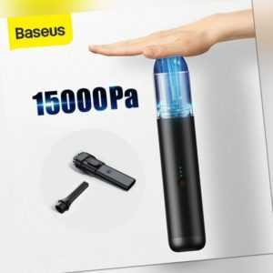 Baseus 15000Pa Auto Staubsauger Akku 135W Starker Sog Kabellos Handstaubsauger