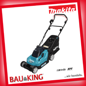 Makita Akku Rasenmäher DLM382PM2 inkl. 2 4Ah Akkus + Ladegerät 2x 18V