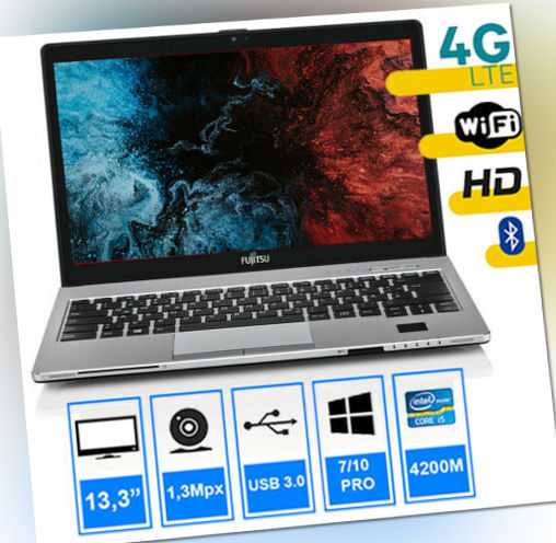 Fujitsu LifeBook S935 i5 5200U 8GB 180GB SSD IPS FULL HD KAM GRADE B