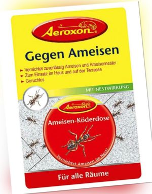 Aeroxon Ameisen-Köderdose Ameisen-Falle Schädlingsbekämpfung Ameisen-Mittel Gift