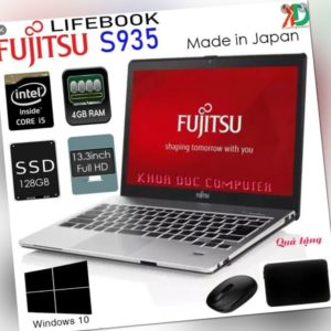 Utrabook Fujitsu mit DVD S935 i5 5200U 8GB 120GB SSD FHD IPS WebCam Win10 HDMI