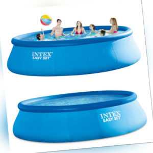 INTEX Easy Set Pool 457x122cm Quick Up Swimming Ersatzpool Ersatzpoolfolie
