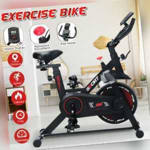 Speedbike Heimtrainer Ergometer Indoor Cycling Fitnessbike 120KG LCD Monitor Gym