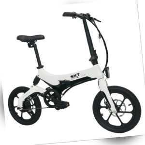 SXT Scooter Velox weiß - faltbares Pedelec mit Magnesiumrahmen