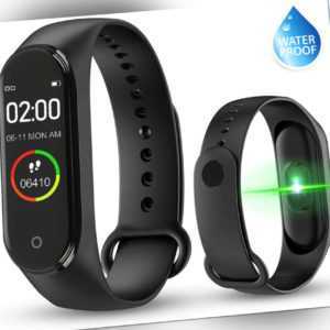 Bluetooth Smart Watch Fitness Tracker Sport Uhr Puls Armband Wasserdicht NEU