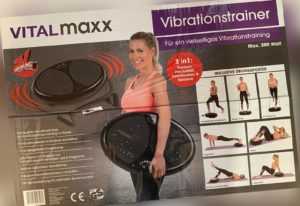 Vibrationsplatte 3in1 Vibrationstrainer Ganzkörpertraining Muskelaufbau Fitness