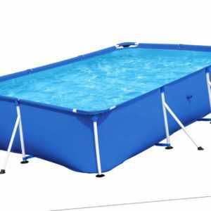 Frame Pool BESTWAY STEEL PRO 300 x 201 cm mit Metallrahmen Garten Swimmingpool