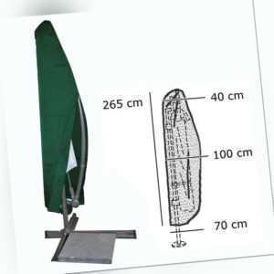 Sonnenschirm Schutzhülle Abdeckhaube Hülle für Gartenschirm Ampelschirm GZ1163
