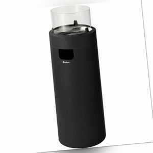 Enders Terrassenfeuer Nova LED Gr. L Black 2,5 kW Ambiente-Licht und Flamme