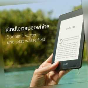 Kindle Paperwhite, wasserfest, 6-Zoll Display, 8 GB, vom Händler NEU & OVP ✔️