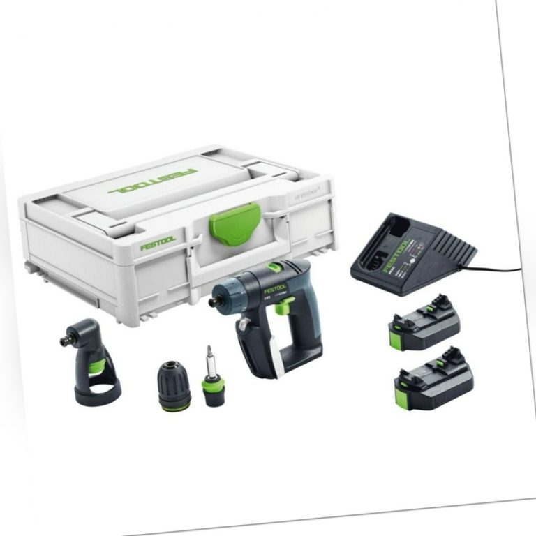 Festool Akku-Bohrschrauber CXS Li 2,6-Set Systainer 10,8V Akkupack MXC 576093