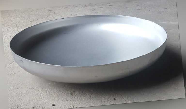 Klöpperboden / Feuerschale / Pflanzschale 60 cm Ø 600 x 3 mm, Edelstahl