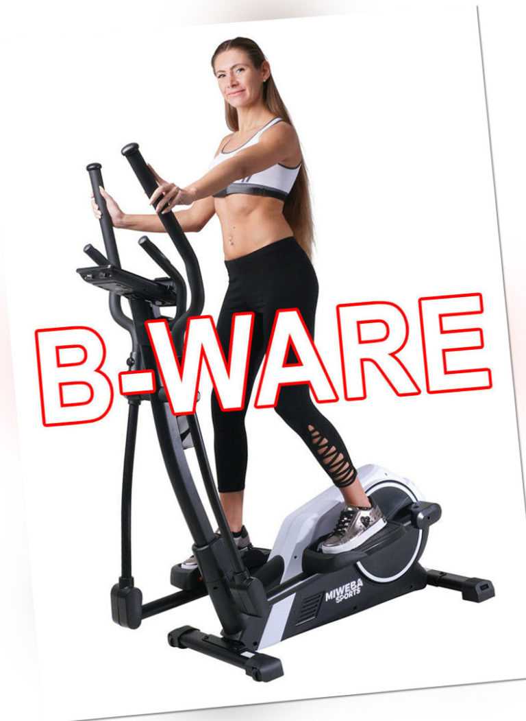 B-Ware Miweba Sports Crosstrainer Heimtrainer Ergometer Cardio Fitness Trainer