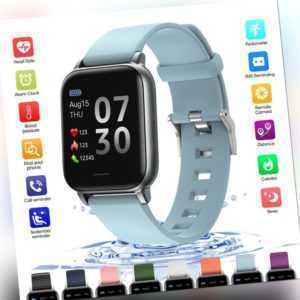 Runmifit S50 Bluetooth Smartwatch 1.3" Screen BT5.0 Fitness Tracker Armband DE