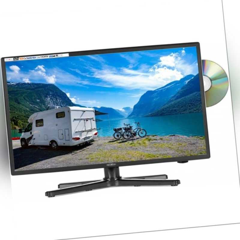 Reflexion LDDW200 LED HD Fernseher 20 Zoll TV DVB-S2/C/T2 inklusive DVD-Player