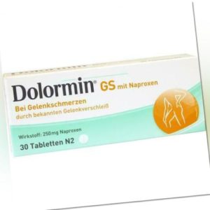 DOLORMIN GS mit Naproxen Tabletten 30 St PZN 660038