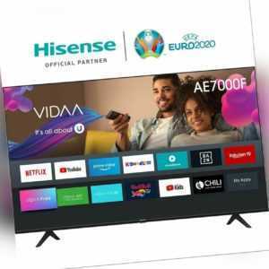 Hisense 75AE7000F 4K/UHD LED Fernseher 189 cm [75 Zoll] Smart TV HDR Schwarz