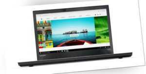 LENOVO ThinkPad T470 Laptop Full HD Intel Core i5-6300U 8GB RAM 256GB SSD Kamera