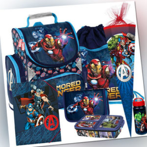 Avengers Marvel Schulranzen Tornister Ranzen Set Superhelden mit Schultüte