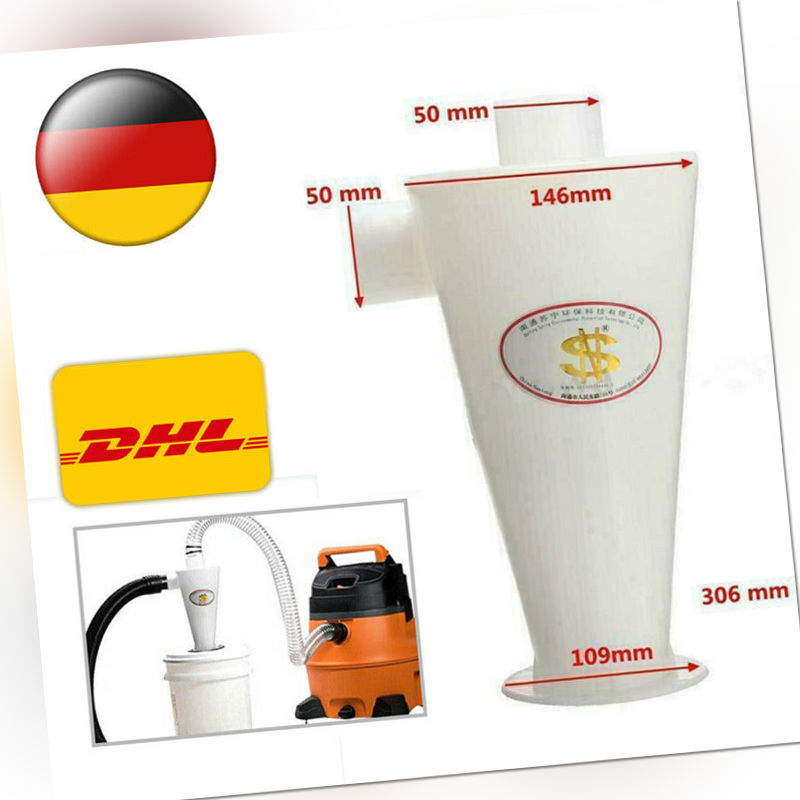 6rd Generation Zyklon Booster Staubabsaugung Abscheider Filter Absaugtechni 