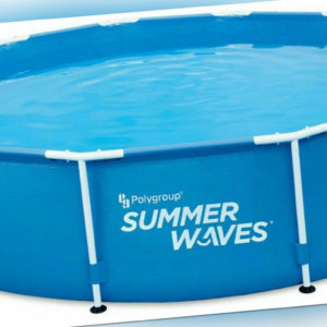 SUMMER WAVES Pool Swimmingpool 366 x 84cm - mit Pumpe, Plane + Filter / NEU OVP
