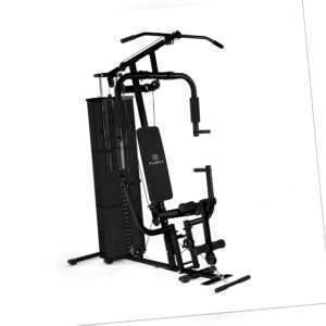 KLARFIT KRAFTSTATION SEILZUG 30 VERS. ÜBUNGEN HOME TRAINING SCHWARZ
