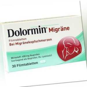 DOLORMIN Migräne Filmtabletten 30 St PZN 1754592