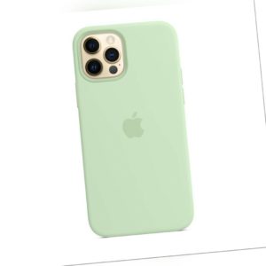 Original Apple iPhone 12/Pro MagSafe Silicone Case Pistachio MK003ZM/A *Neu* OVP