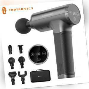 TaoTronics Massagepistole LED Massage Gun Muscle Schulter Rücken Tiefen Sport DE