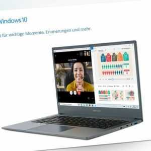 Medion AKOYA E14409 i3 1005G1 14" 256GB SSD 8GB RAM HDMI Intel UHD Windows 10