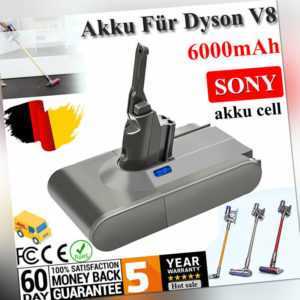 Sony Cell 6000mAh Lithium Akku Für Dyson V8 Absolute Animal Cordless Staubsauger