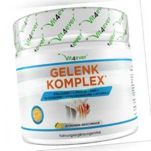 GELENK-KOMPLEX 500g Pulver - Kollagen Hydrolysat Peptide, L-Prolin, MSM