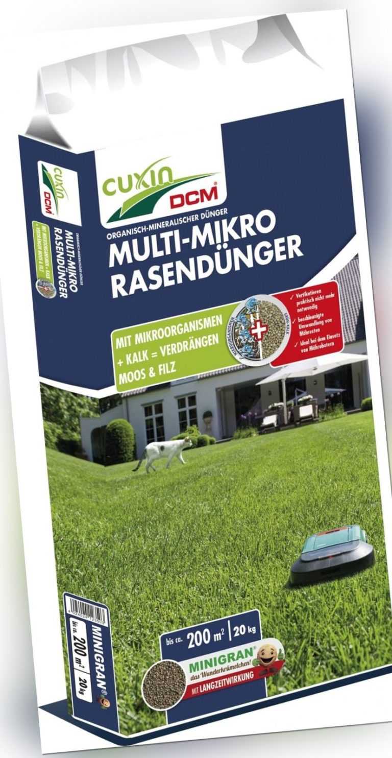 CUXIN DCM Multi-Mikro Rasendünger 20 kg