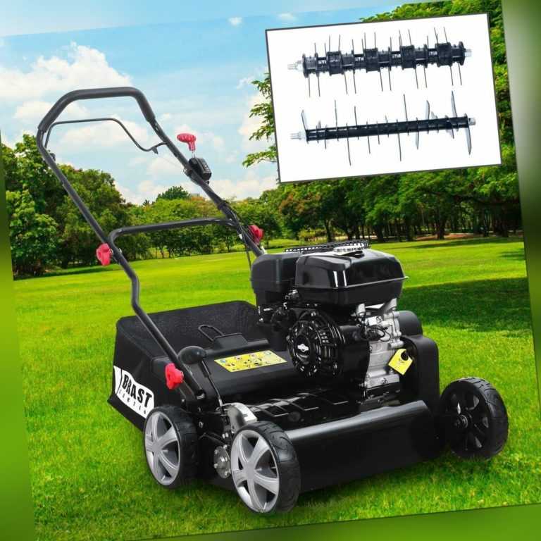 BRAST Benzin Vertikutierer 4,5kW(6,12PS) Briggs&Stratton Motor 208ccm 42cm B&S