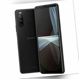 Sony Xperia 10 III XQ-BT52 128GB Schwarz Black Ohne Simlock...