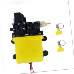 DC12V 120W 8L Wasserpumpe Selbstansaugende Pumpe Hochdruckpumpe Membranpumpe A